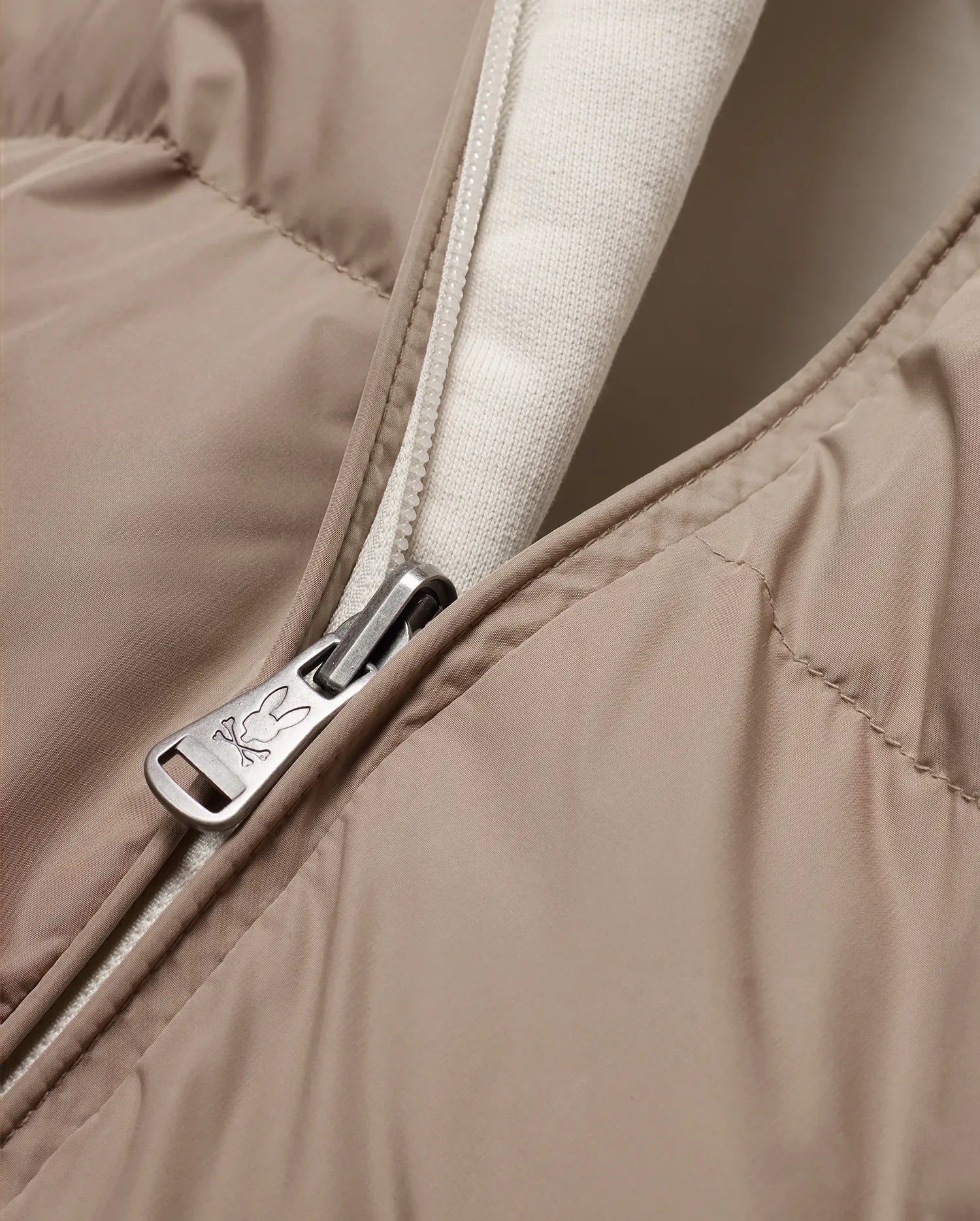 Psycho Bunny Jackets Franco bomber reversibile taupe grey XXS-XXXL in poliestere