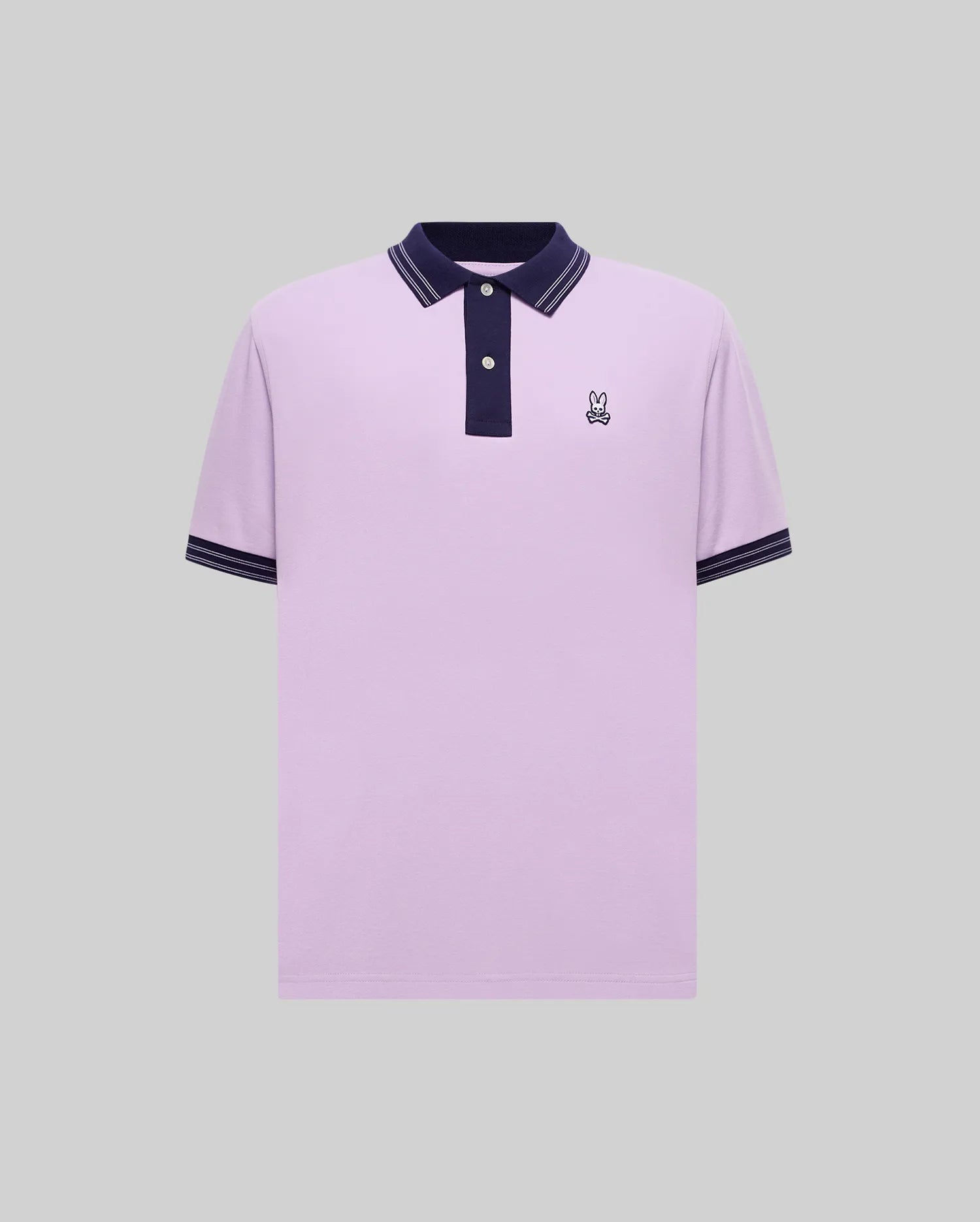 Psycho Bunny Big & Tall Kenyon Lightweight Pique Polo lavanda