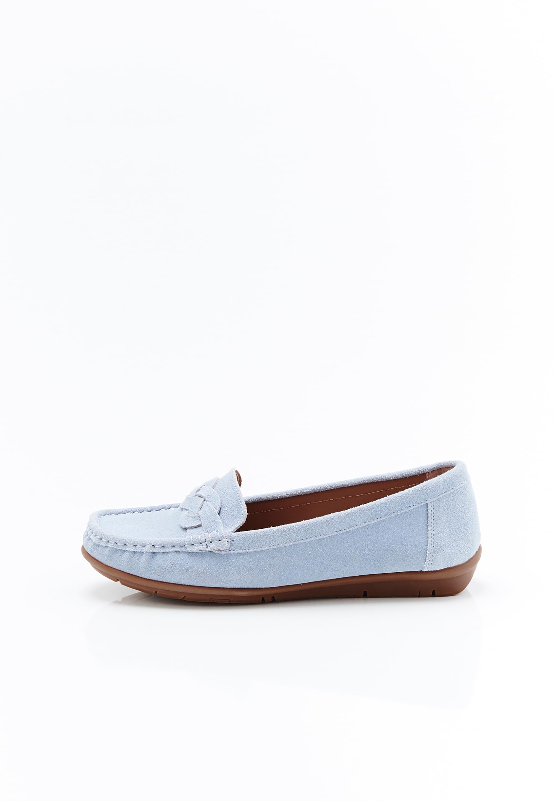 Damart Climatyl mocassini donna 36 EU azzurri freschezza