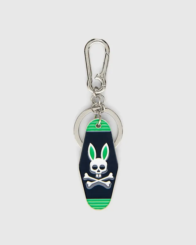 Psycho Bunny Accessories MENS MOTEL KEYCHAIN MO2400078 portachiavi Navy