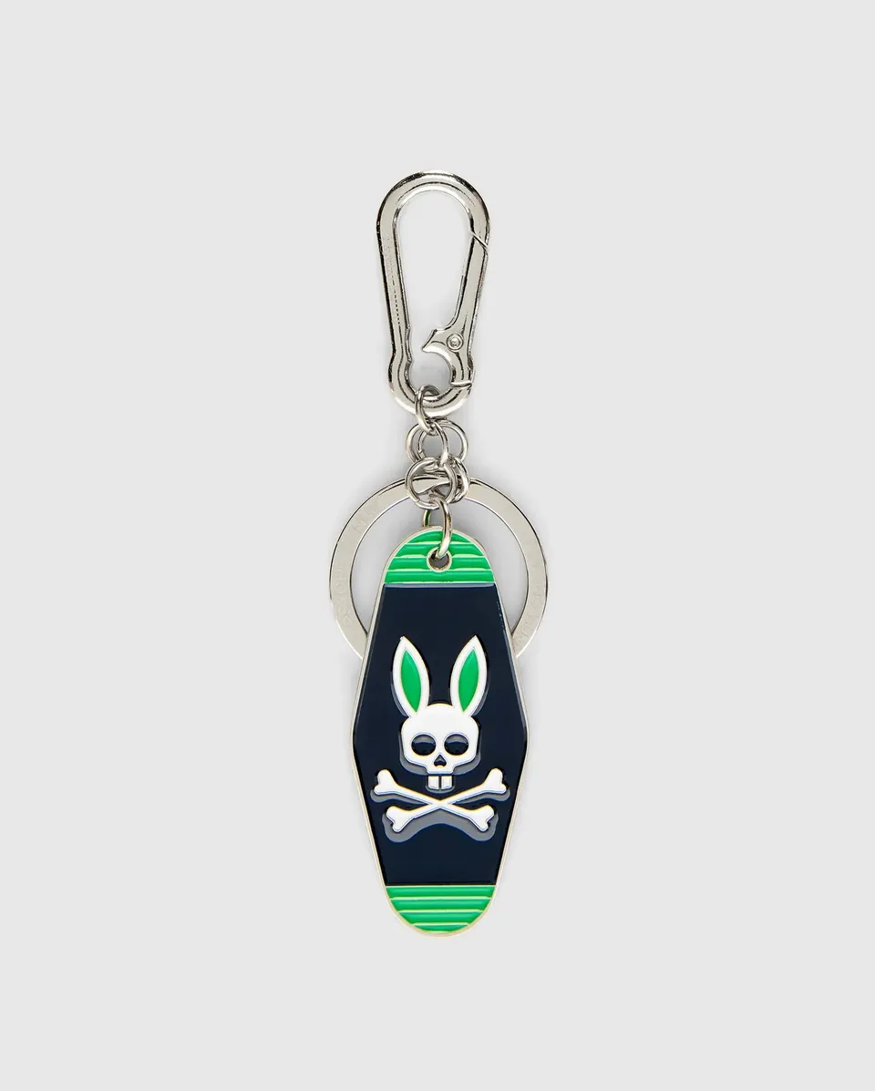 Psycho Bunny Accessories MENS MOTEL KEYCHAIN MO2400078 portachiavi Navy
