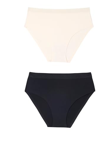 Damart Biancheria intima set 3 mutandine midi senza cuciture S
