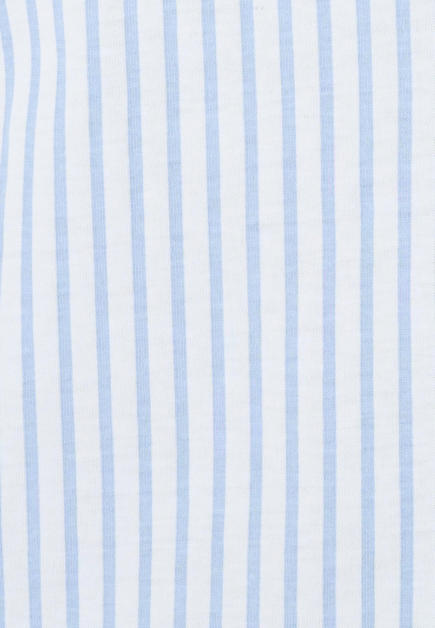 Damart Homewear Pigiama da donna 7/8 blu a strisce taglia XS in cotone