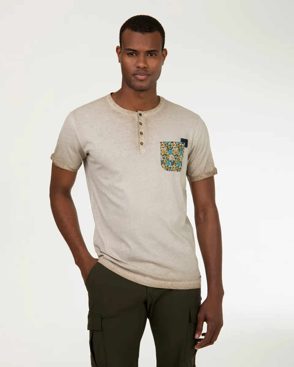 Markup Uomo Felpe & T-shirt T-shirt serafino uomo