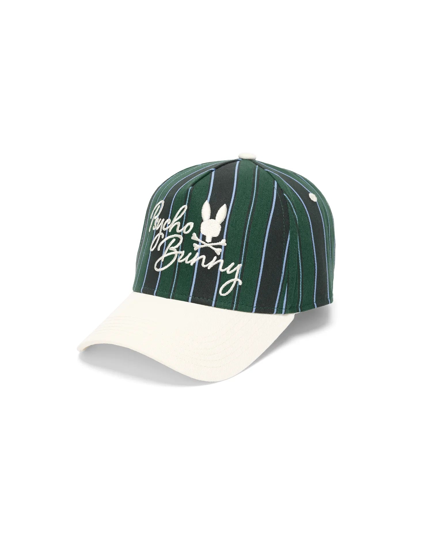 Psycho Bunny Sable A-Frame cappellino trucker verde regolabile