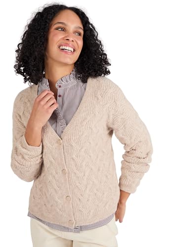 Damart Thermolactyl Gilet Twisted donna marrone mélange 34/36