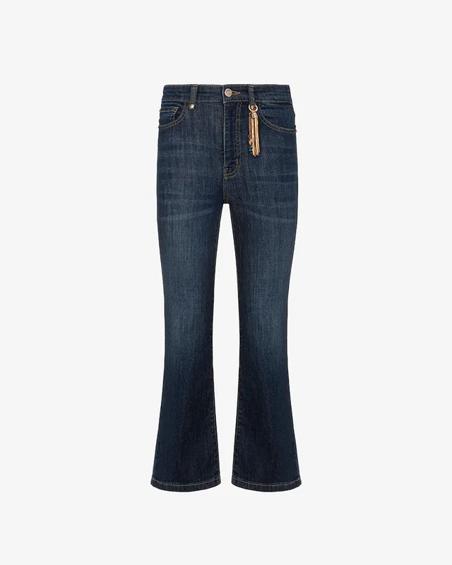 Markup Donna Jeans & Pantaloni Jeans flare cropped