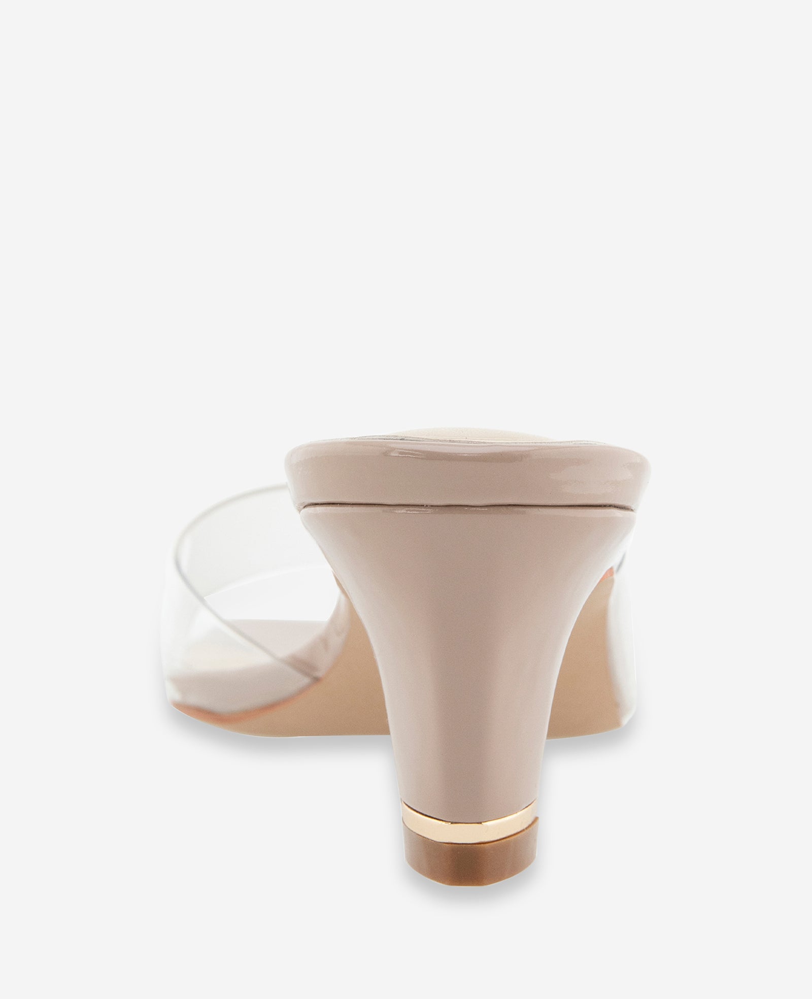 Kenneth Cole Reaction Shoes Arita Clear Open Toe Heel sandalo con tacco trasparente 5