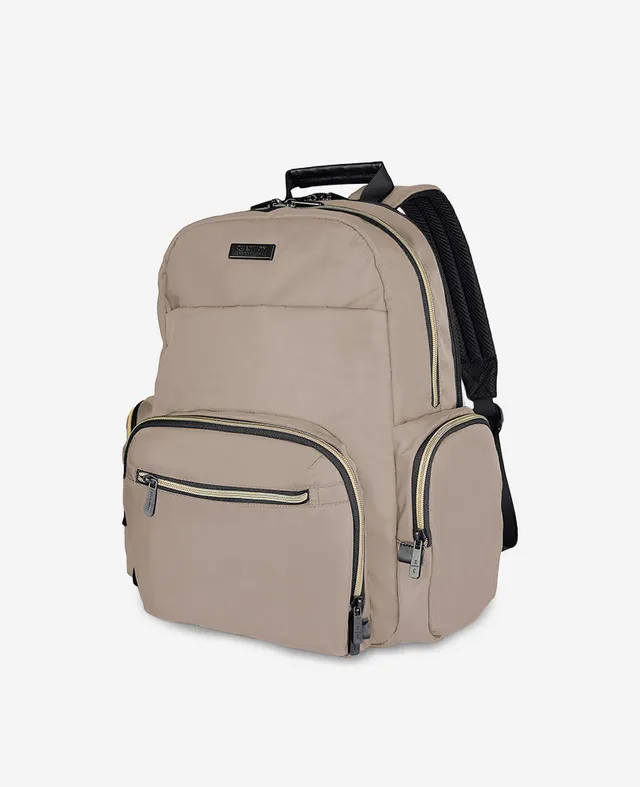 Kenneth Cole Reaction Luggage Sophie 15.6-Inch Nylon Computer Backpack zaino taupe impermeabile