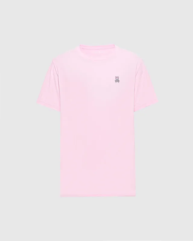 Psycho Bunny Men's Tees Classic Crew Neck Tee B6U014CRPC T-shirt 697 Piro uette 100% cotone Pima