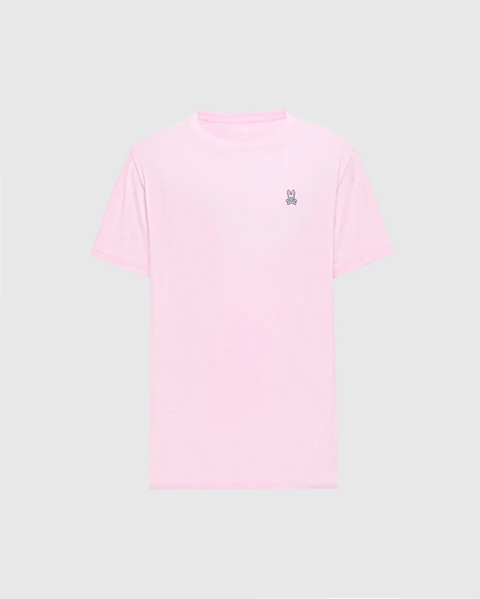 Psycho Bunny Men's Tees Classic Crew Neck Tee B6U014CRPC T-shirt 697 Piro uette 100% cotone Pima