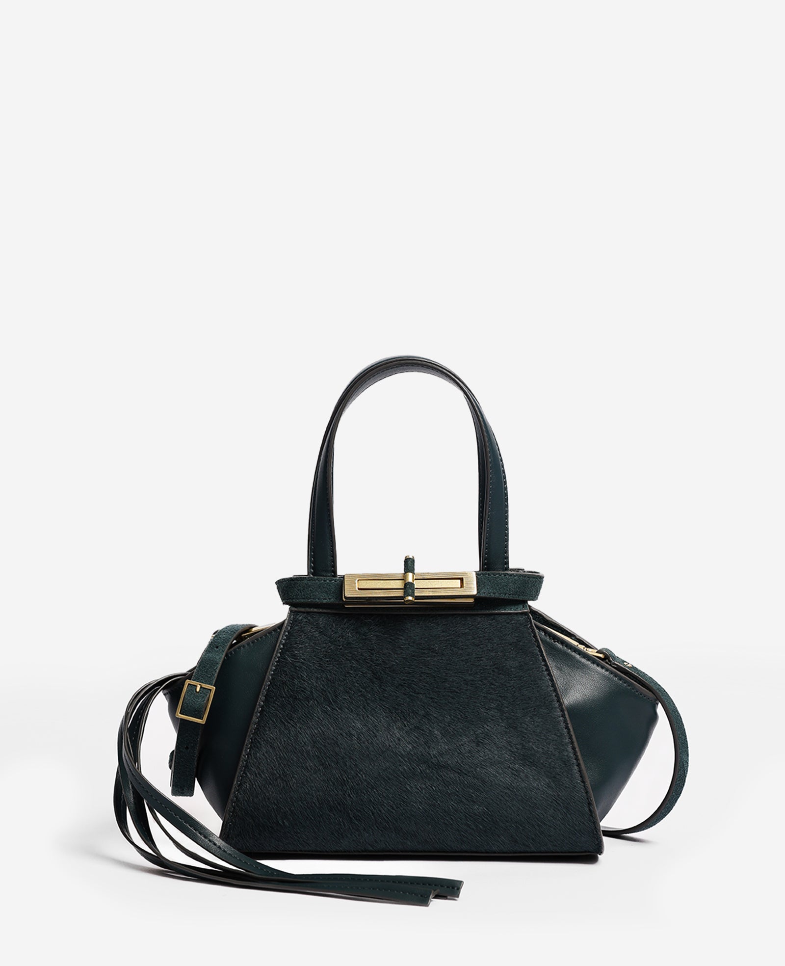 Kenneth Cole Reaction Crosby Small Satchel borsa a tracolla verde Loden