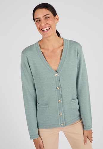 Damart Prêt-à-porter Gilet misto lana donna con tasche