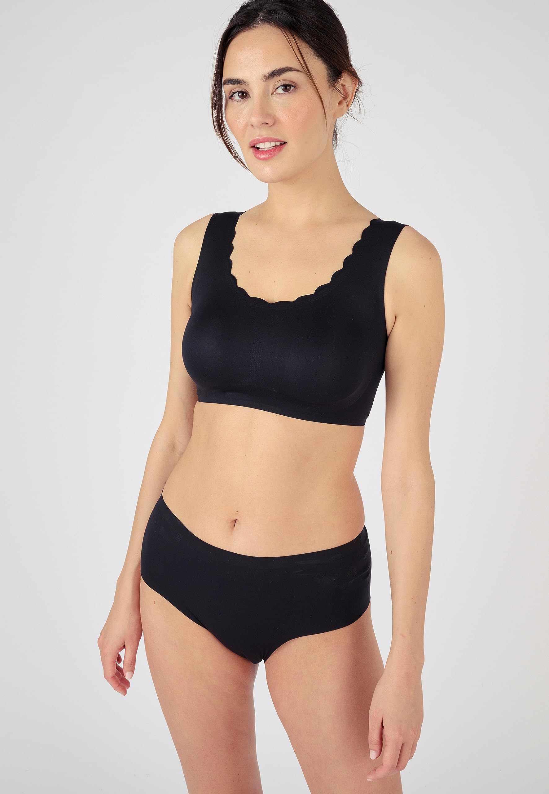Damart Biancheria intima Extreme Stretch reggiseno blu in microfibra