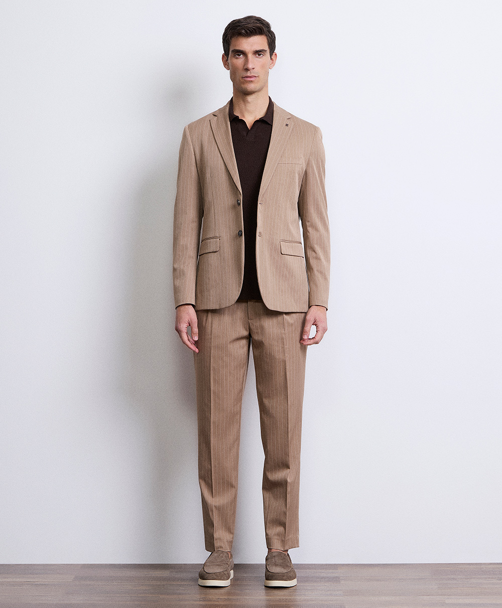 Markup Uomo Abiti & Blazer Blazer monopetto poliviscosa gessato