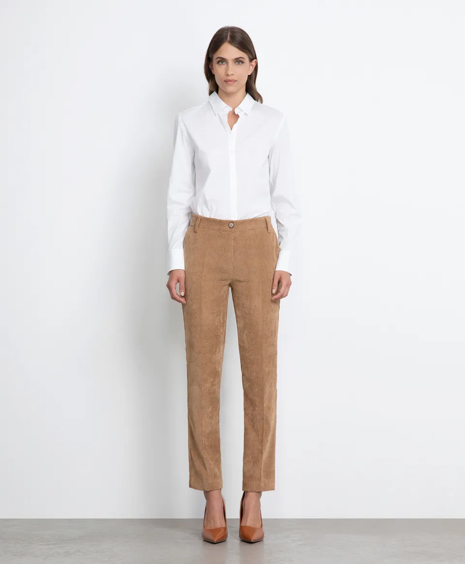 Markup Donna Jeans & Pantaloni Pantalone straight in velluto