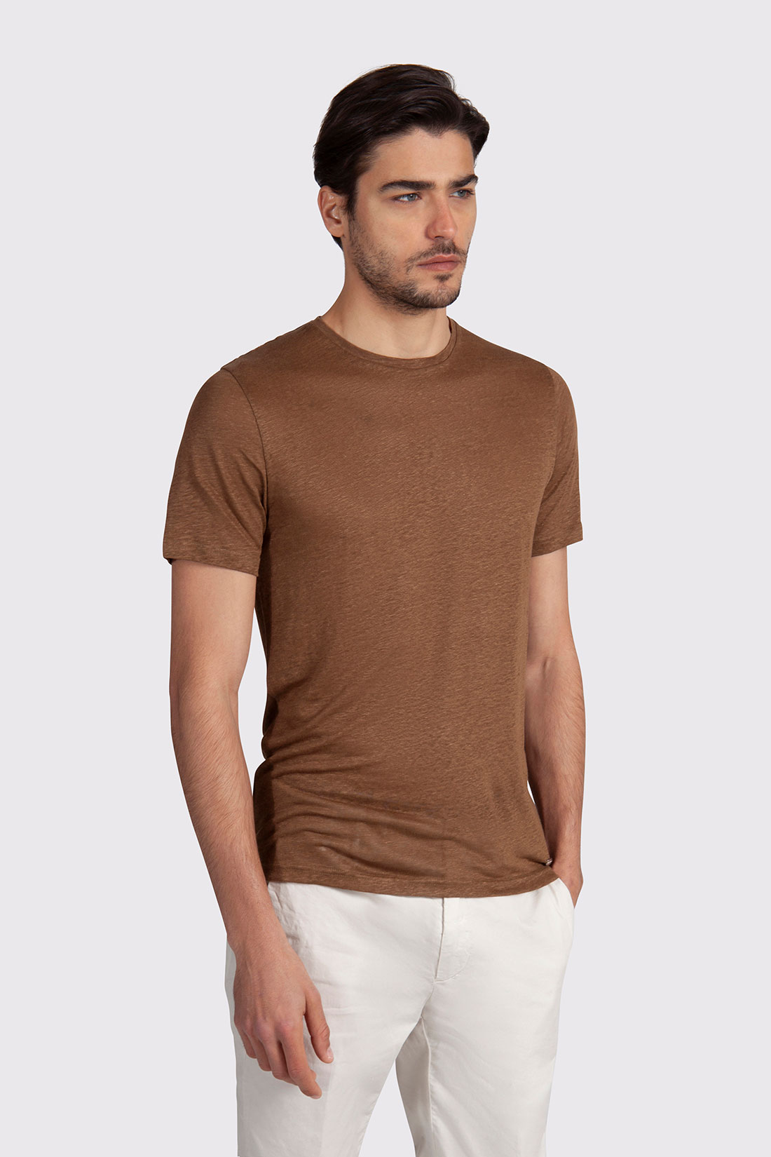 Markup Uomo Felpe & T-shirt T-shirt manica corta lino