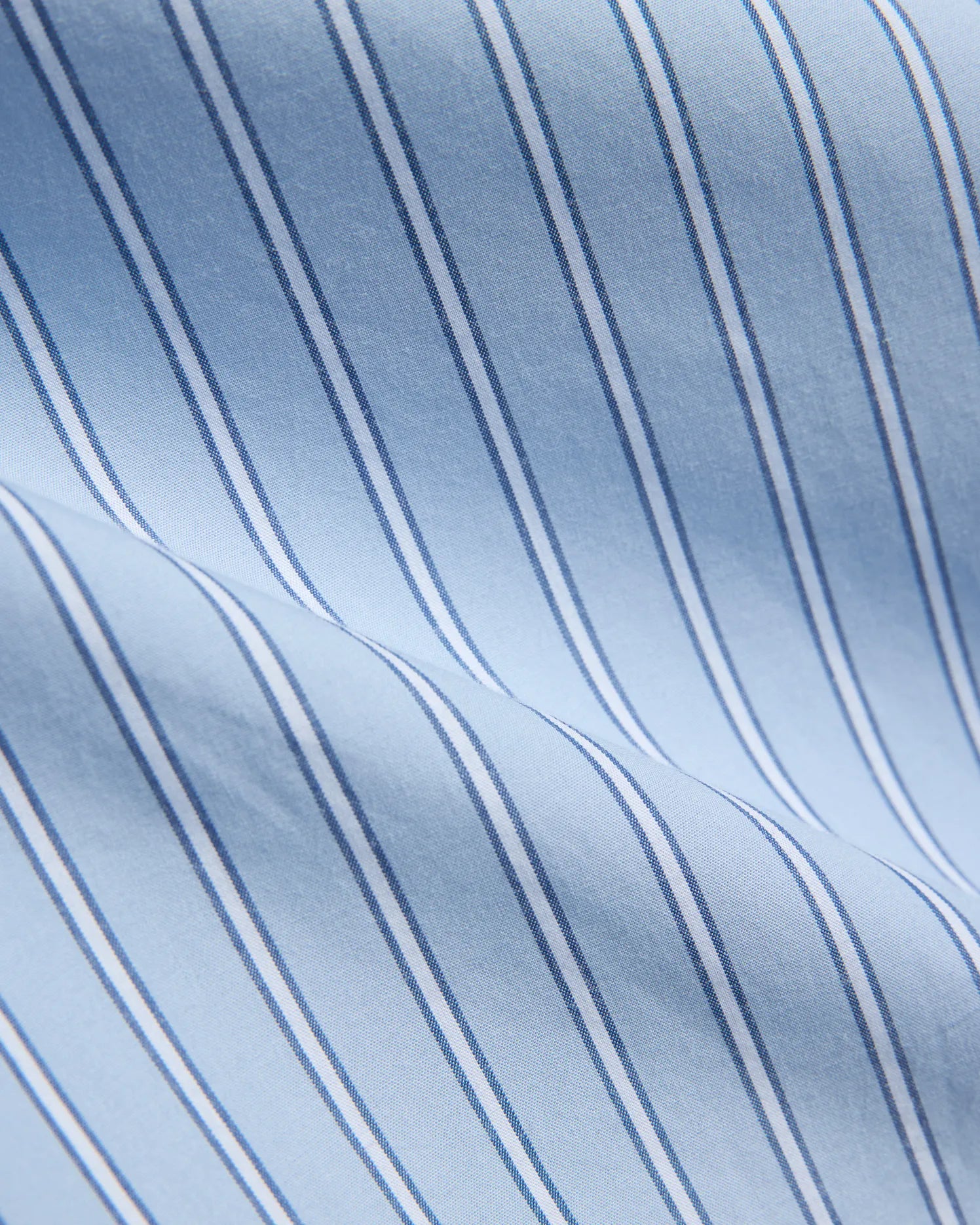 Psycho Bunny Men's Shirts Duncan Stripe Shirt camicia Kentucky Blue in cotone
