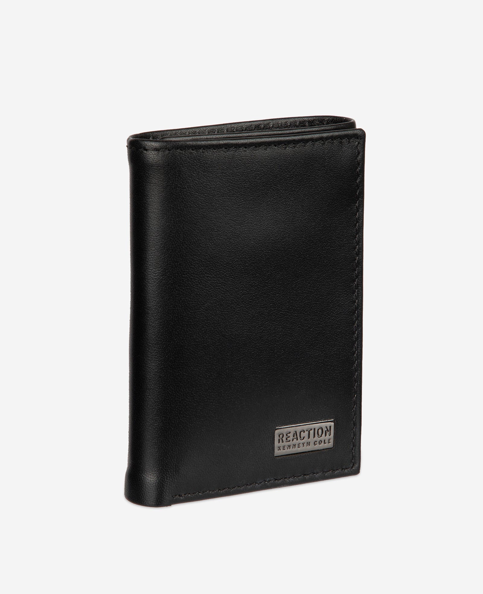 Kenneth Cole Reaction Belts, Wallets & Small Accessories Nappa Leather Trifold Wallet portafoglio nero RFID