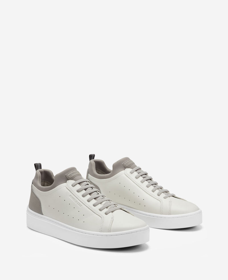 Kenneth Cole Reaction Shoes Nevel Slip On Sneaker uomo off white