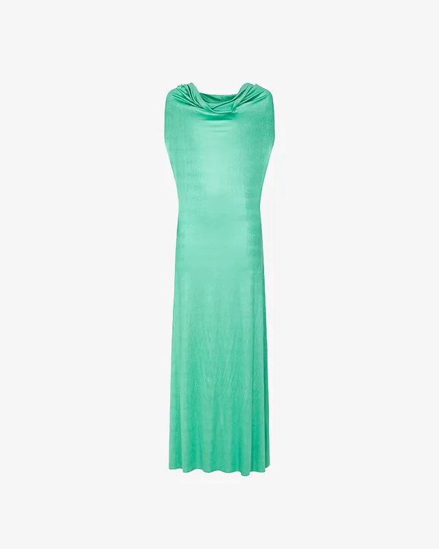 Markup Donna Vestiti Abito in maglina lucida abito
