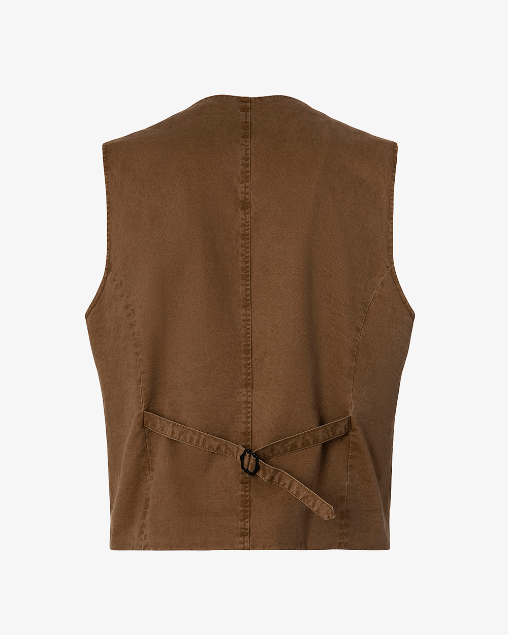Markup Uomo Giacche & Giubbotti Panciotto collo gabardina tinto capo gilet