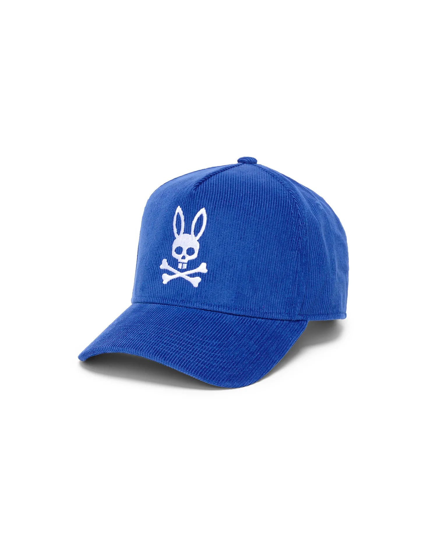Psycho Bunny Kids Accessories KIDS FINNLEY CORDUROY TRUCKER CAP KO1500088 cappellino blu