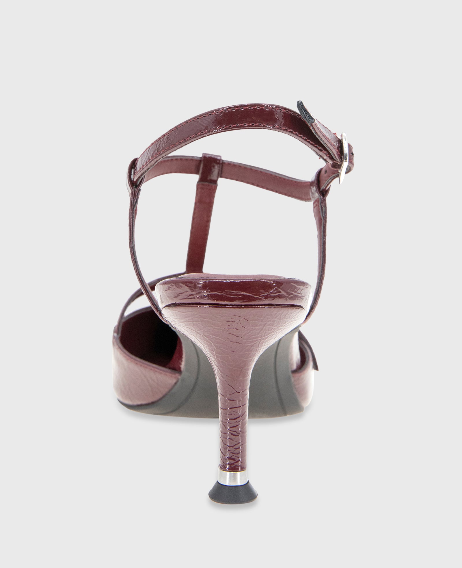 Kenneth Cole Reaction Urka Crinkle Patent slingback tacco cabernet