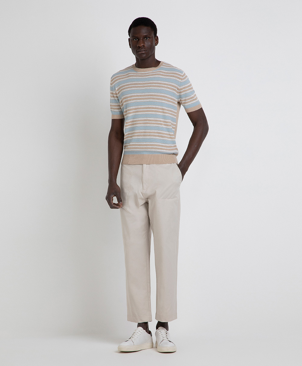 Markup Uomo Maglieria Maglia girocollo rigata