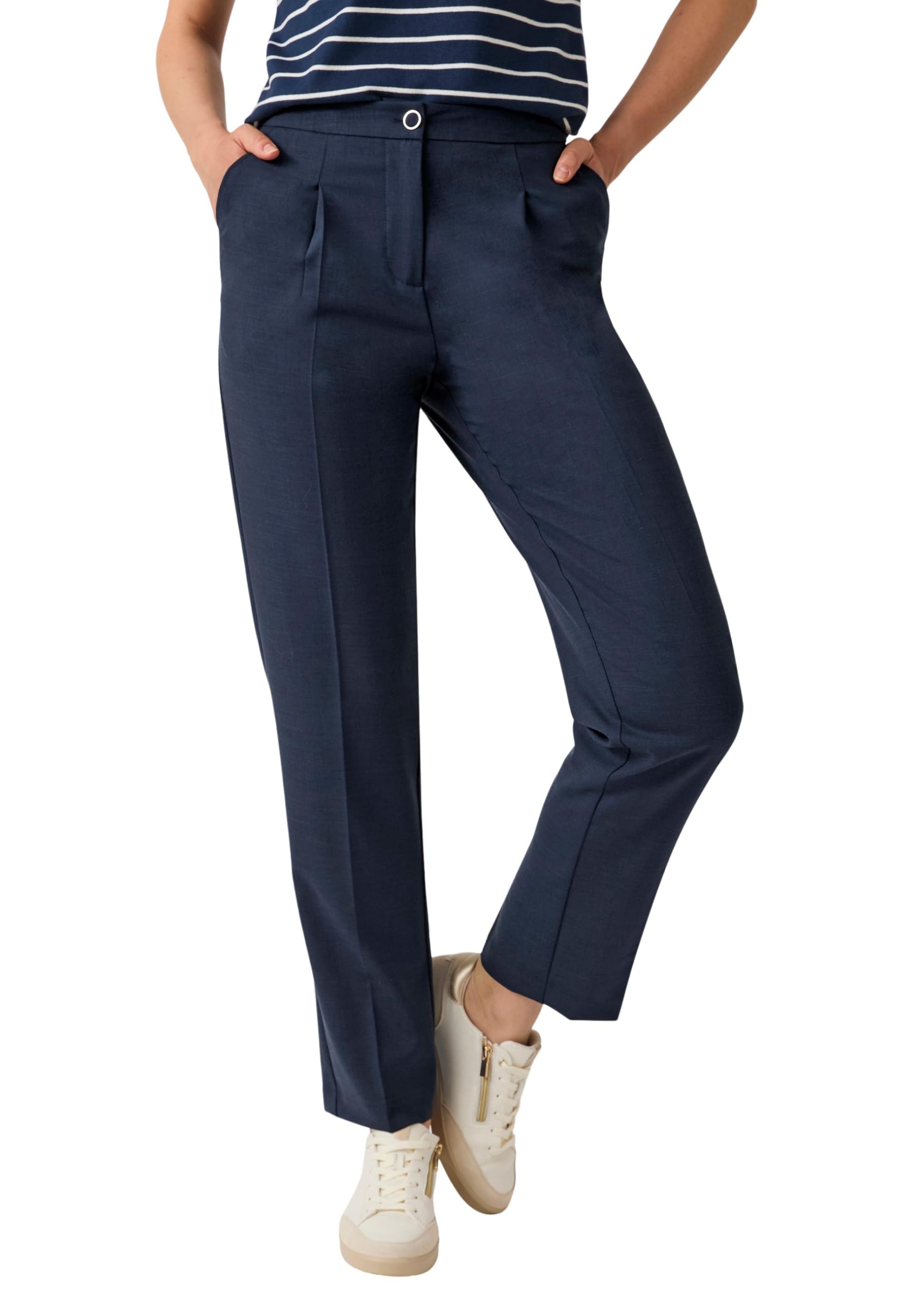 Damart Prêt-à-porter pantaloni donna cintura regolabile ampi