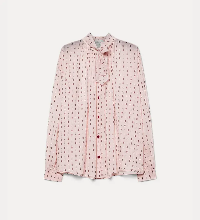 Forte camicie Le Club Bohemian Shirt camicia cherry blossom in voile