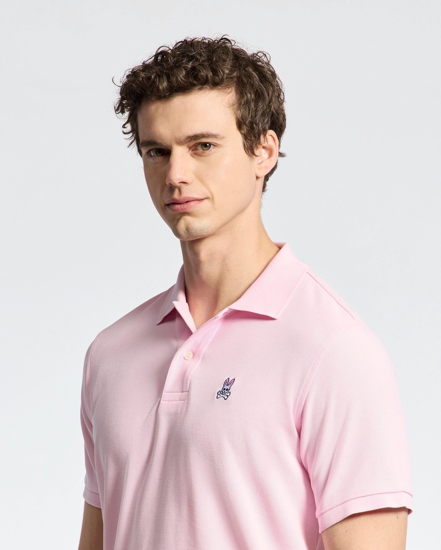 Psycho Bunny Men's Polos B6K001CRPC polo Pirouette cotone Pima