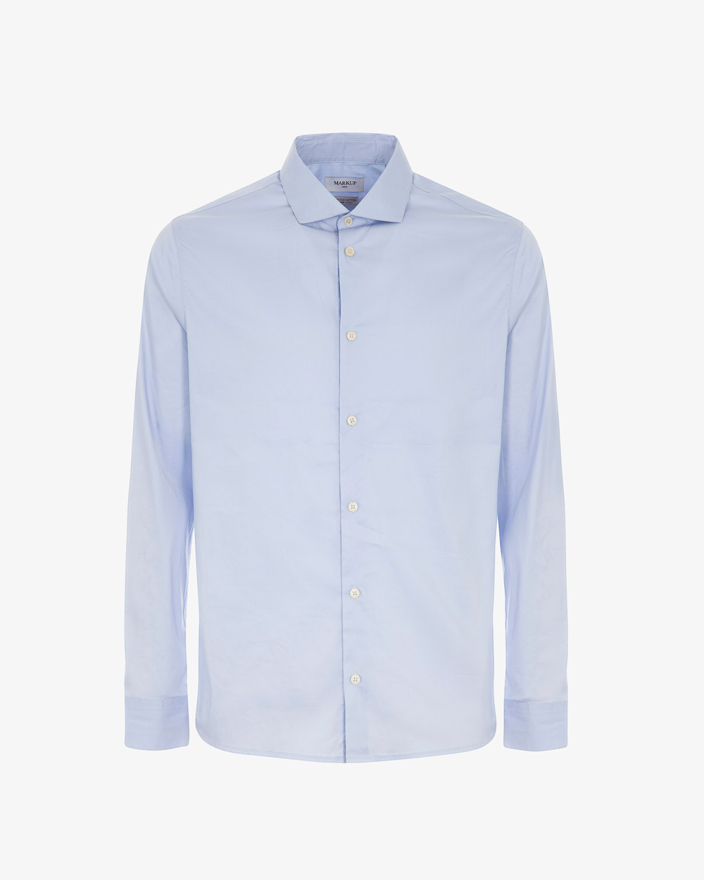 Markup Uomo Camicie Camicia collo italiano tessuto premium popeline camicia