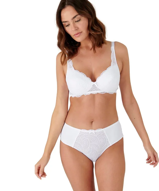 Damart Biancheria intima Diana reggiseno ampliforme senza ferretto bianco 3C