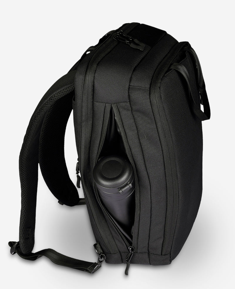 Kenneth Cole Reaction Luggage Parker Convertible Backpack zaino nero taglia unica