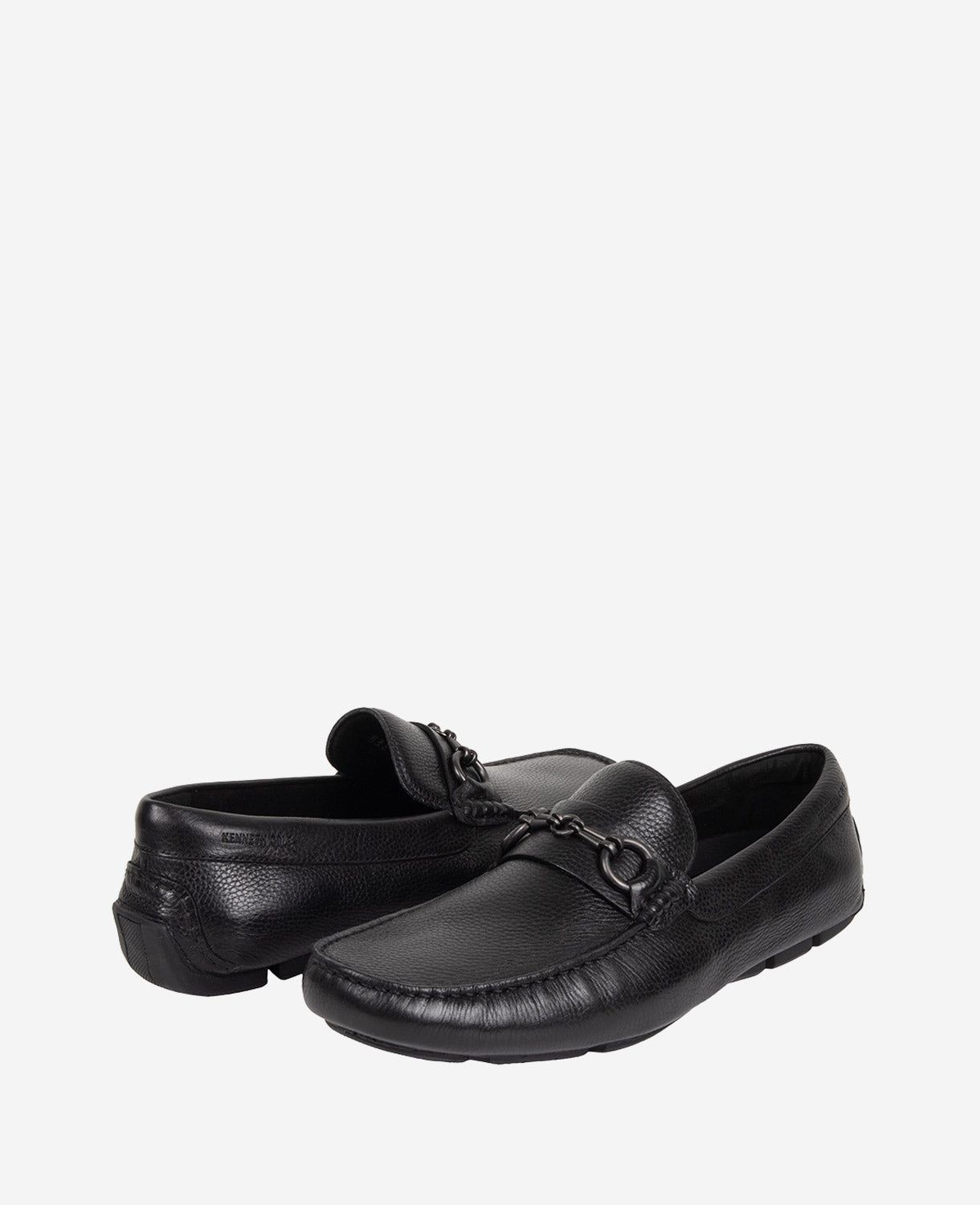 Kenneth Cole Reaction Shoes Classic Detail Driver mocassino nero con soletta rimovibile