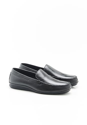 Damart Calzature Pantofole in pelle da uomo 44 EU marrone