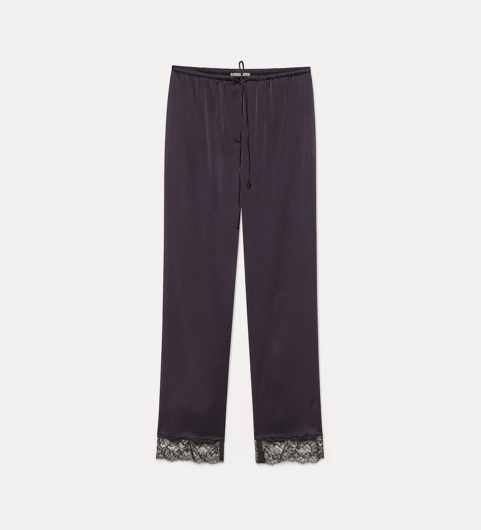 Forte pantaloni pigiama con pizzo notte