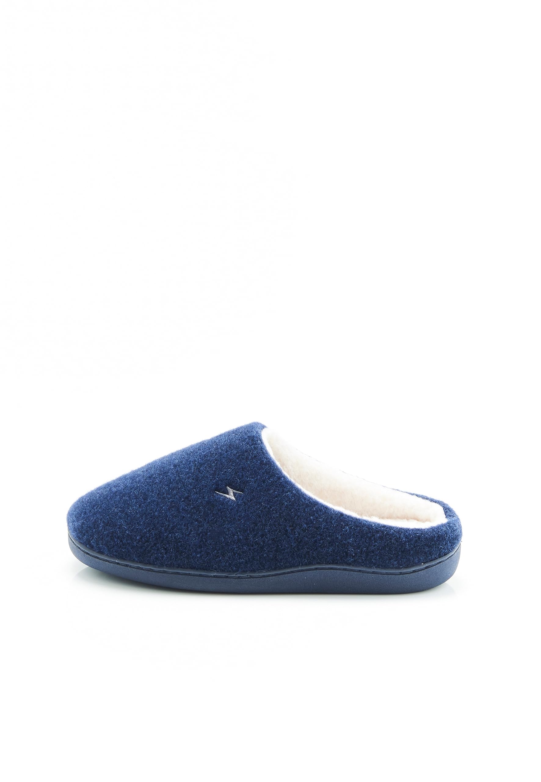 Damart Calzature mule imbottite Thermolactyl blu 44 EU memory foam