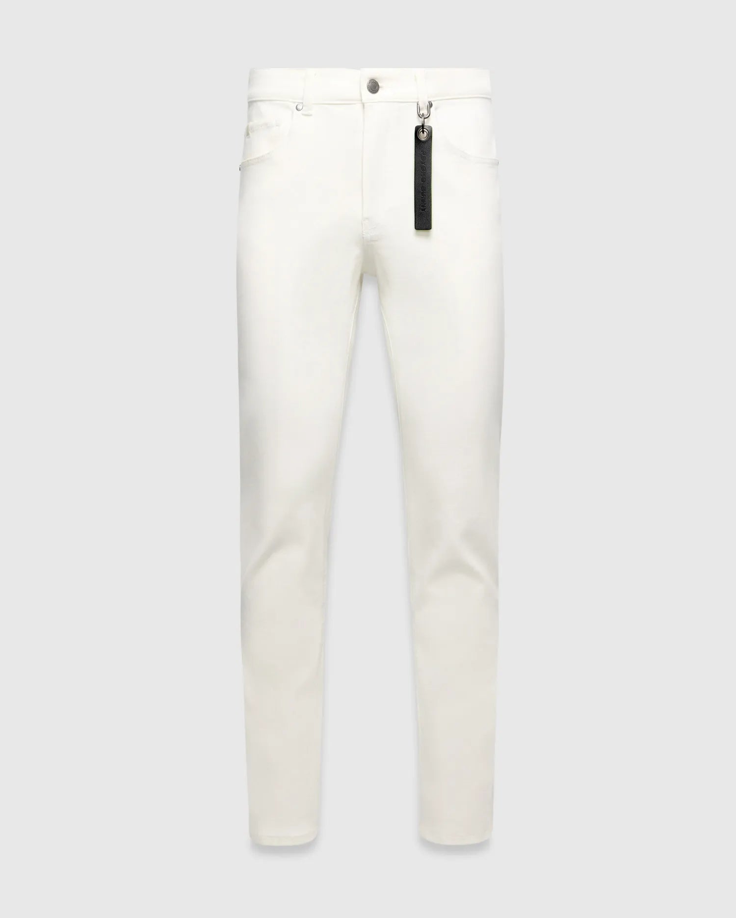 Psycho Bunny Men's Pants Emerson Slim Fit Denim Pant jeans ecru 32 L elasticizzati