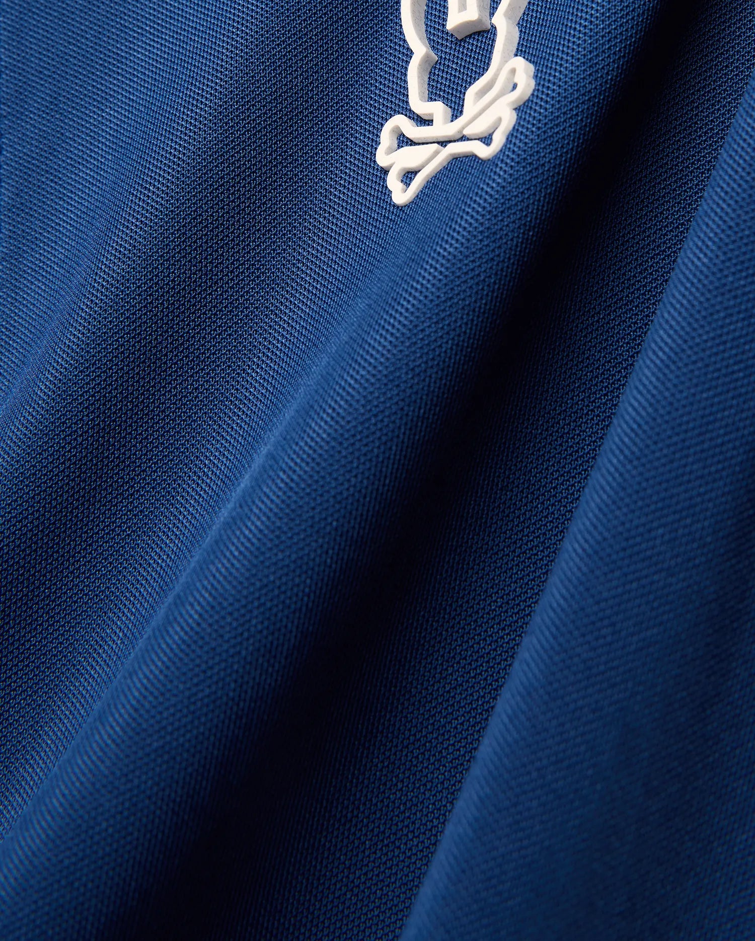 Psycho Bunny Men's Polos Odin Zip Sport Polo polo blu Navy Peony