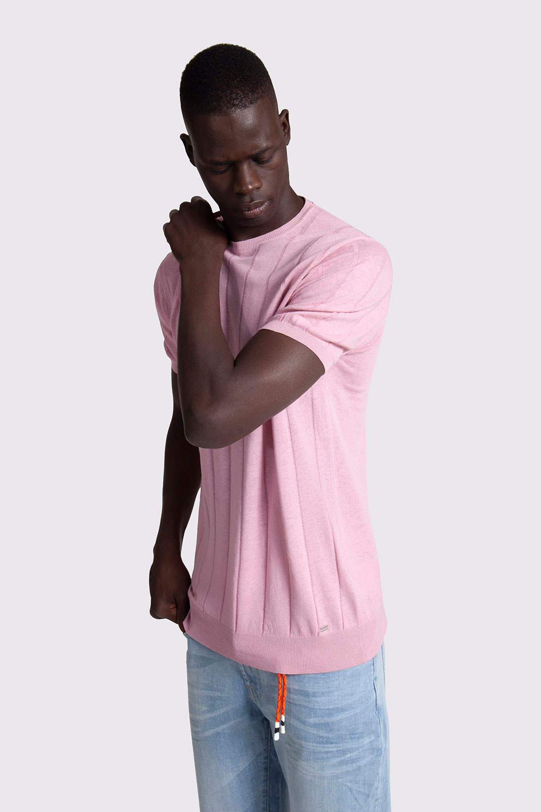 Markup Uomo Maglieria Girocollo cotone lino maglia