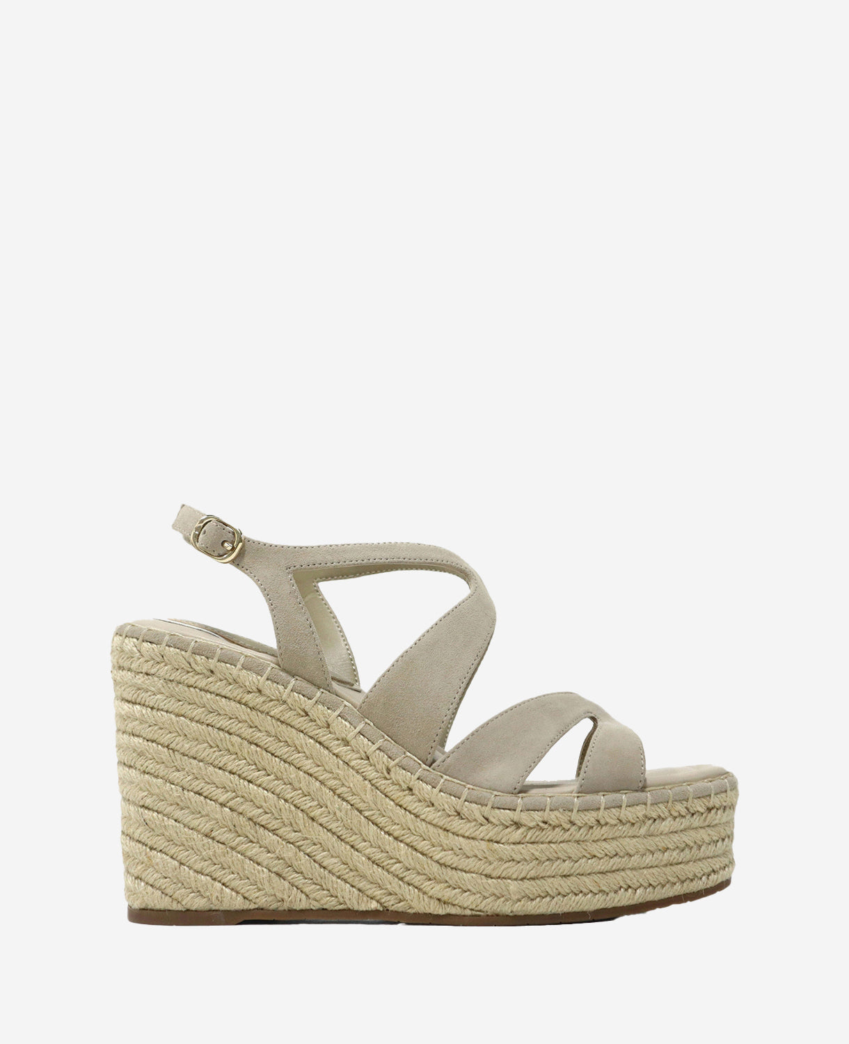 Kenneth Cole Reaction Shoes Solace Platform sandali zeppa beige suede