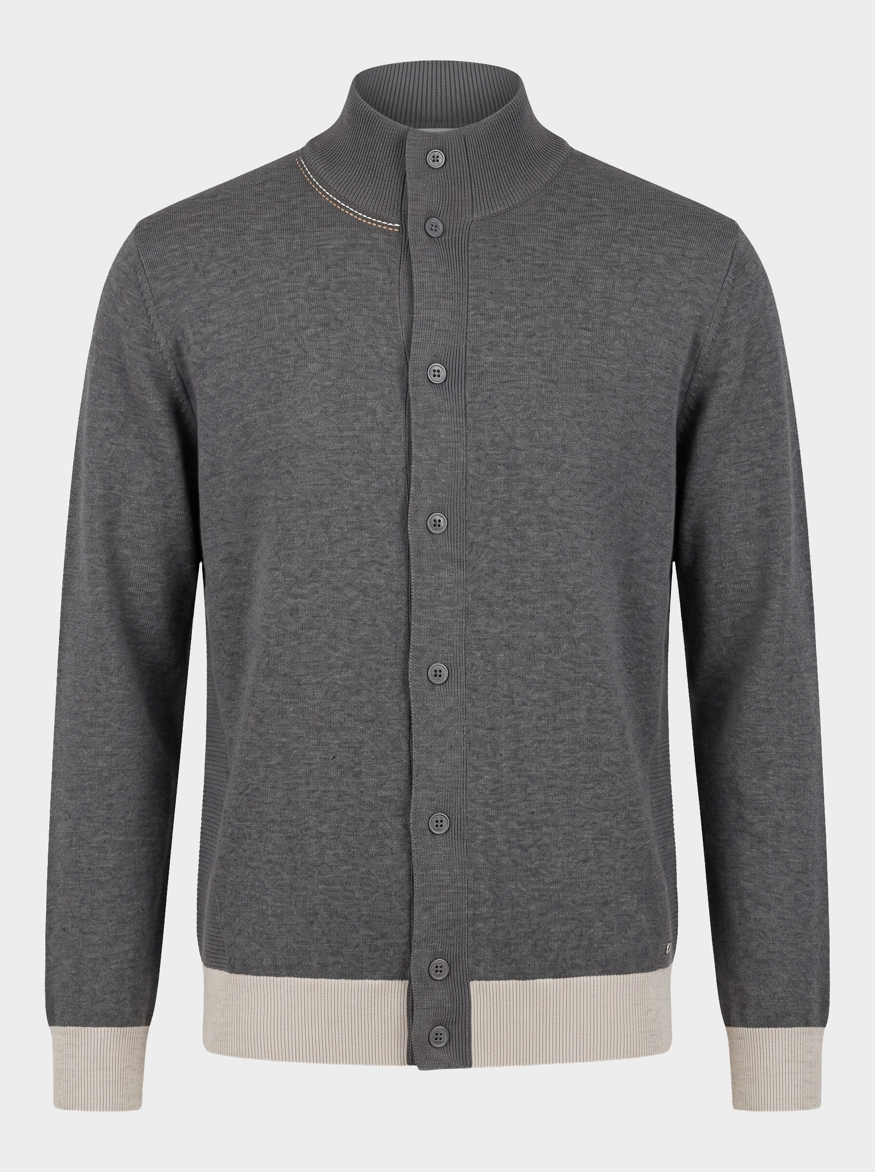 Markup Uomo Maglieria Cardigan Lupetto Vanisé con Toppe