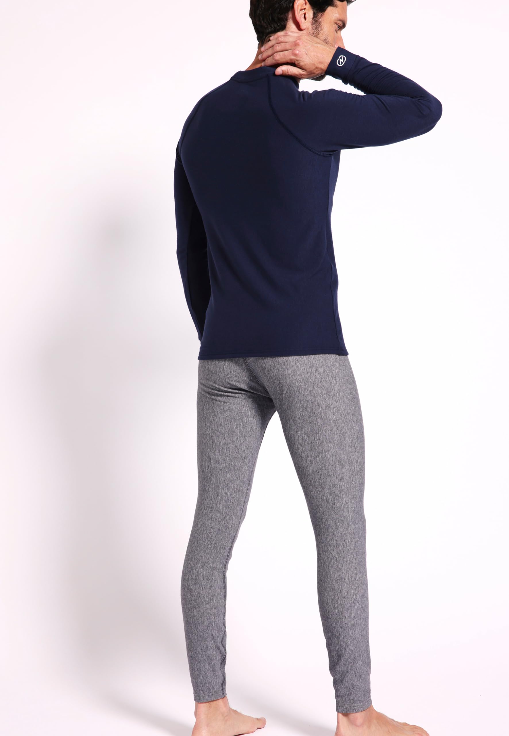 Damart Thermolactyl Maglietta girocollo Comfort Thermolactyl 4 da uomo maglia termica