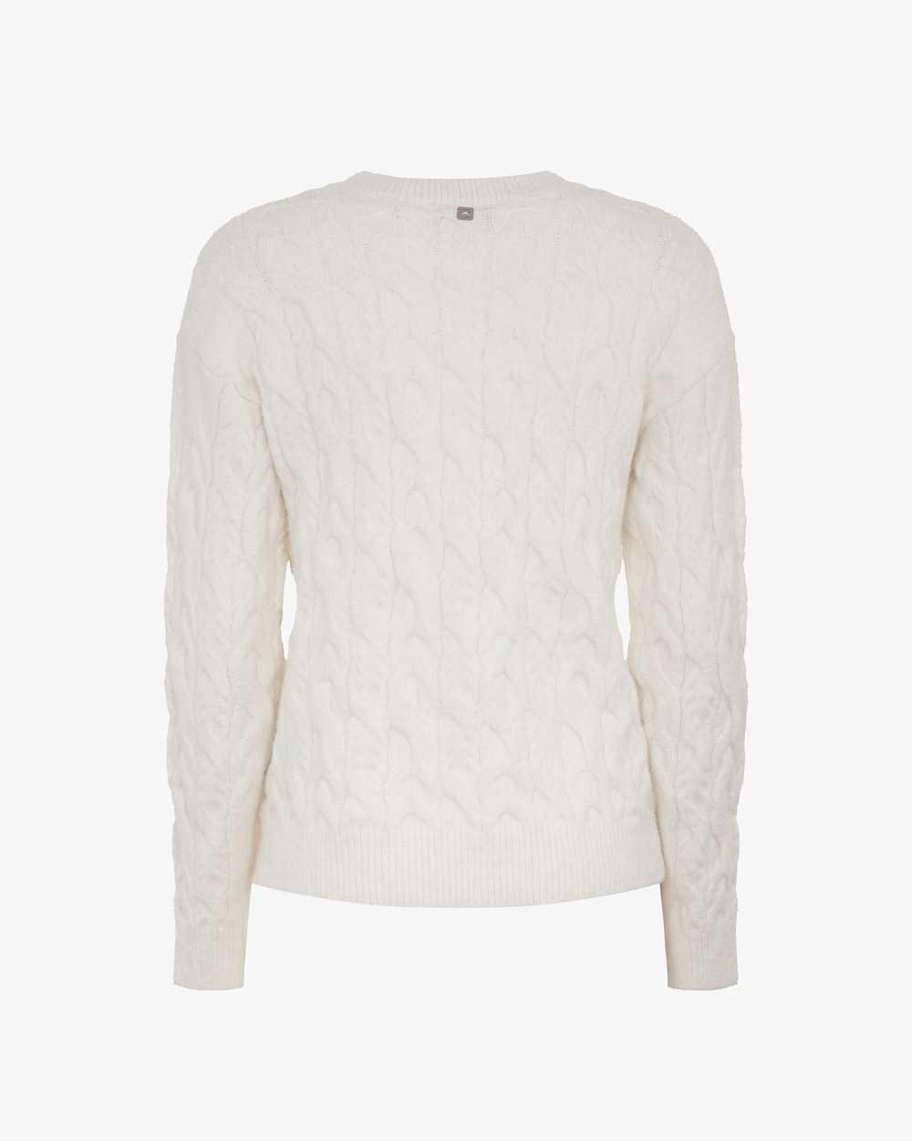 Markup Donna Maglieria Maglia girocollo trecce maglia