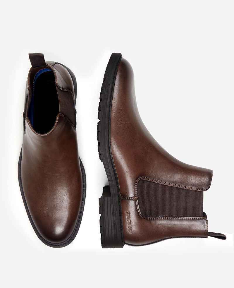 Kenneth Cole Reaction Shoes REACTION - Caydin3 Chelsea Boot stivaletti marroni