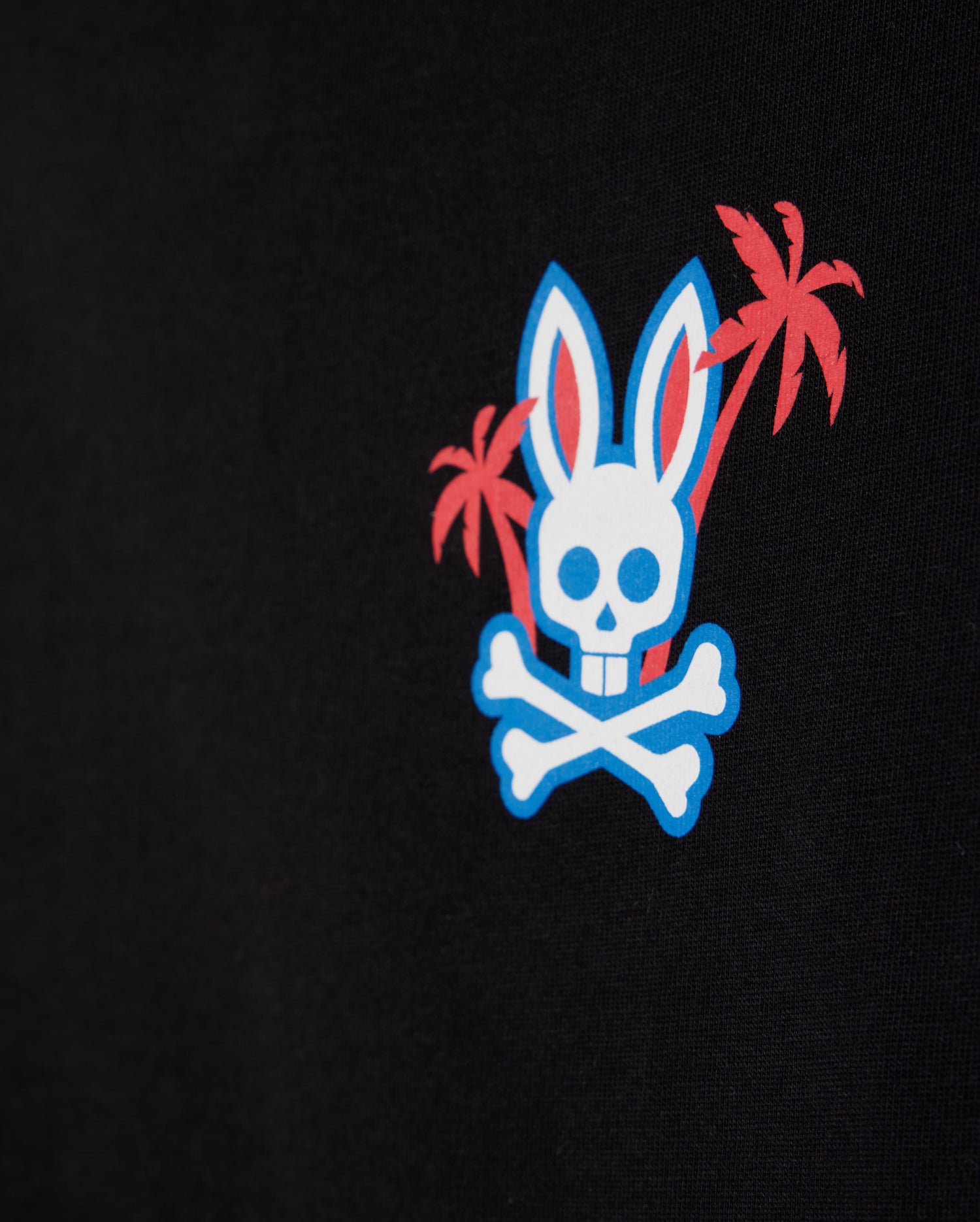 Psycho Bunny Kids Tees Los Angeles City Tee T-shirt nera bambino