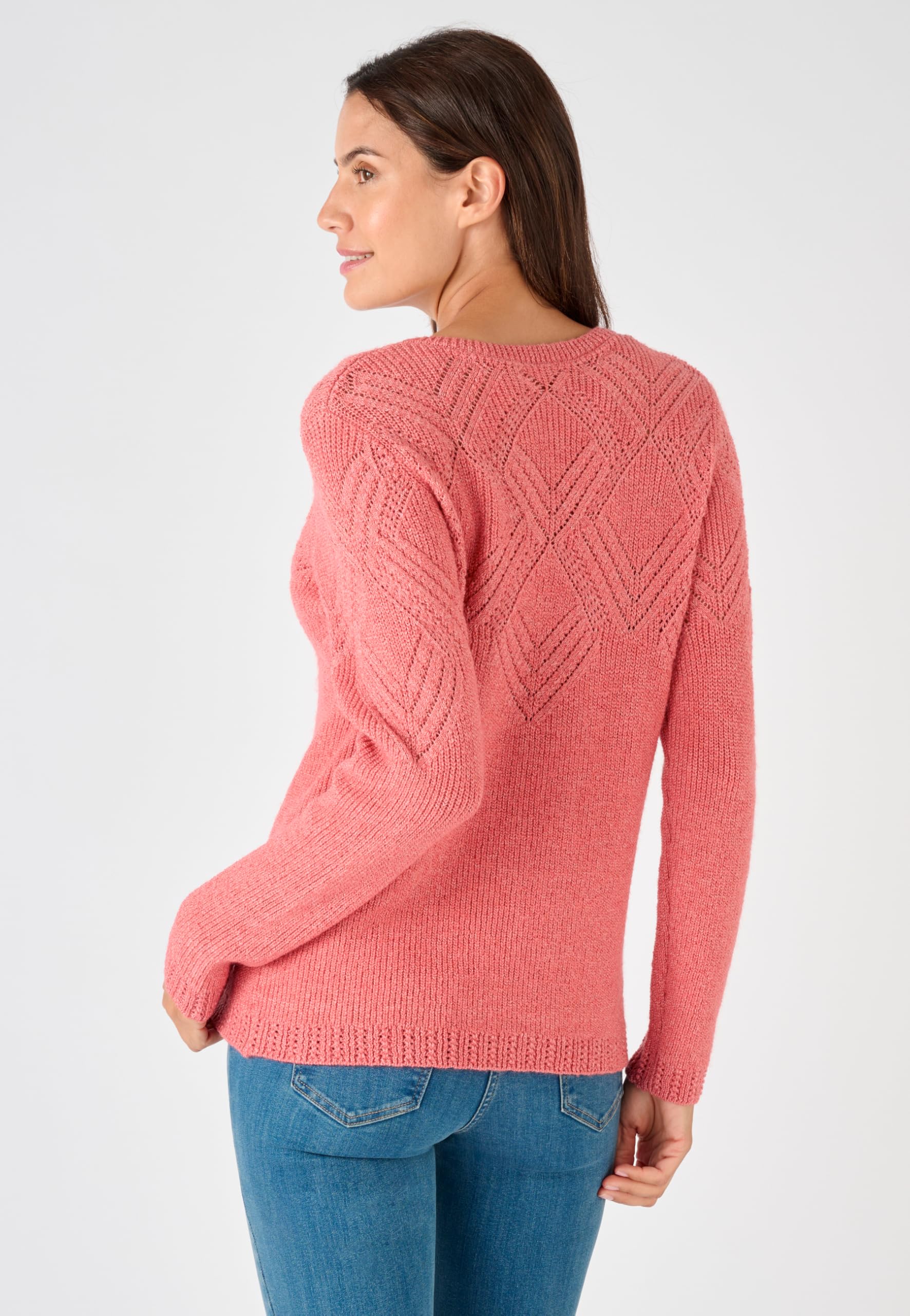 Damart Prêt-à-porter maglia Thermolactyl termica a rombi