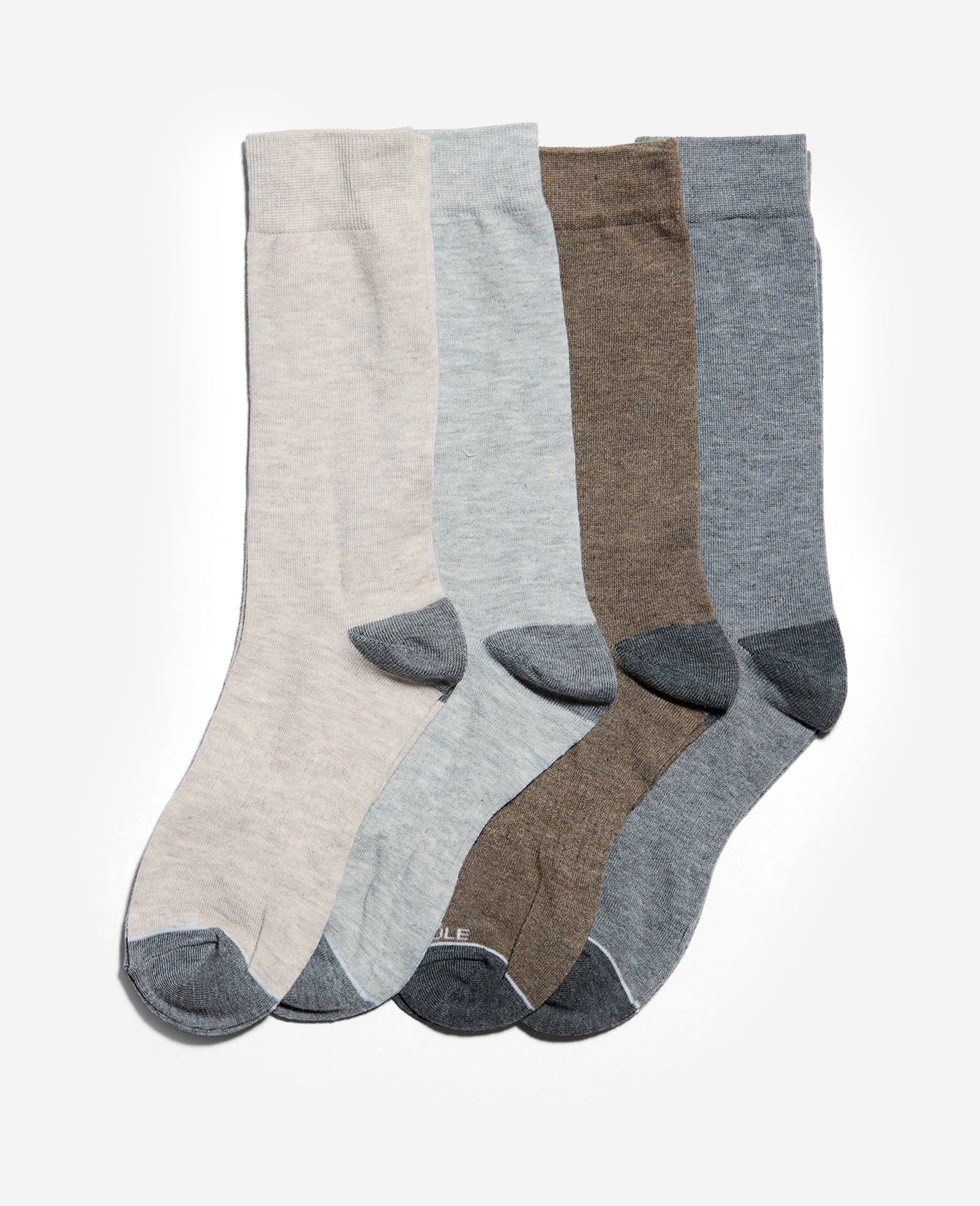 Kenneth Cole Reaction Clothing Heather Crew Sock calzini 4 paia mélange